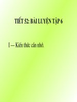 Bài luyện tập 6