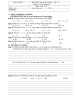 kiem tra 1 tiet dai chuong 2(chuan)