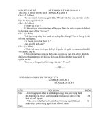 ĐỀ THI HỌC KỲ I GDCD 8 (2010-2011)