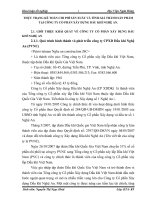 THỰC TRẠNG KẾ TOÁN CHI PHÍ SẢN XUẤT VÀ TÍNH GIÁ THÀNH SẢN PHẨM TẠI CÔNG TY CỔ PHẦN XÂY DỰNG DẦU KHÍ NGHỆ AN