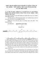 thực trạng kiểm toán nội bộ củatổng công ty Bưu chính -  viễn thông việt Nam về doanh thu của bưu điện tỉnh