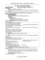 GIÁO ÁN LỚP 5 CẢ NĂM