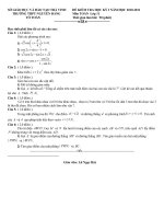 Đề tham khảo HKI