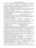 35 câu TN-Đai cương về kim loại