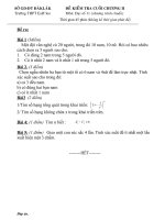 de kiem tra dai so 11 chuong 2