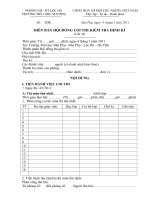 Bài giảng Biên bản thi định kì lần 2 (2010-2011)