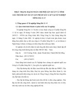 THỰC TRẠNG HẠCH TOÁN CHI PHÍ SẢN XUẤT VÀ TÍNH GIÁ THÀNH SẢN XUẤT SẢN PHẨM XÂY LẮP TẠI XÍ NGHIỆP SÔNG ĐÀ 11 -5