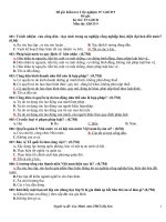 Bài soạn De goc Trac nghiem GDCD 9 hk 2