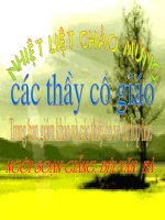 Cây con mọc lên từ hạt - Khoa học lớp 5