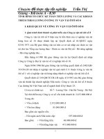 TÌNH HÌNH TỔ CHỨC KẾ TOÁN TIỀN LƯƠNG VÀ CÁC KHOẢN TRÍCH THEO LƯƠNG Ở CÔNG TY VẬN TẢI ÔTÔ SỐ 8