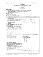 Gián án giao an tuan 3 buoi 1 lop 5