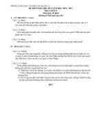 Đề thi HKI GDCD 8 10-11 TQK Q12