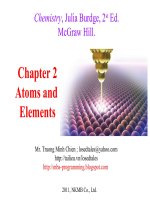 Tài liệu Chapter 2 Atoms and Elements