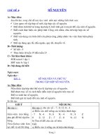 Tài liệu Giáo án dạy thêm 6