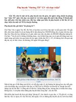 Bài giảng Phụ huynh thưởng tết cho giáo viên hàng trục triệu đồng