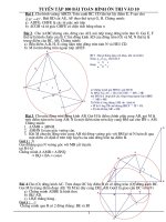 Tuyen tap 100 bai toan Hinh on thi vao 10