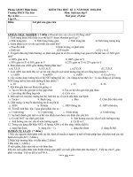 De thi HKI sinh 9 (10-11)