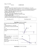 Đại số 7- Tiết 35;36;37;38