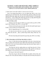 Giải pháp  và kiến nghị nhằm phát triển  nghiệp vụ thanh toán nhập khẩu bằng phương thức tín dụng chứng từ tại ngân hàng công thương Đống Đa