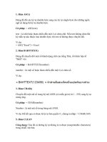 Nhóm hàm sử lý văn bản và chuối