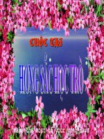 Thi sắc hoa học trò