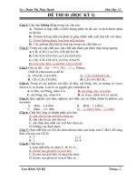 de thi HKI hoa 12