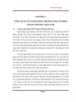 Mở rộng cho vay tiêu dùng tại NGÂN HÀNG THƯƠNG MẠI CỔ PHẦN NGOẠI THƯƠNG VIỆT NAM 