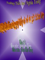 Bài giảng luyen tap tuan 20