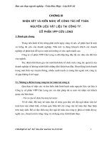 Nhận xét và kiến nghị về công tác kế toán nguyên liệu vật liệu tại công ty cổ phần VPP Cửu Long