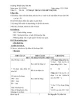 Bài soạn HINH H HOC 6 TIET 11 ĐEN 14