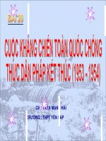 chien dich Dien bien phu hot