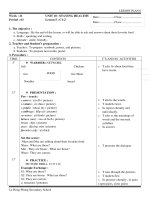 Bài giảng E6U10Period 63