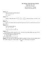 Bài soạn Đề tham khảo HSG lớp 9