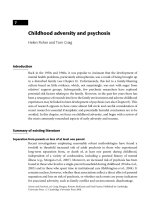 Childhood adversity and psychosis