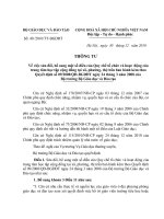 Gián án Bổ sung về Hoạt động của TTHTCĐ