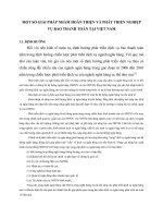 MỘT SỐ GIẢI PHÁP NHẰM HOÀN THIỆN VÀ PHÁT TRIỂN NGHIỆP VỤ BAO THANH TOÁN TẠI VIỆT NAM