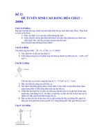 Bài soạn TSĐH De 33