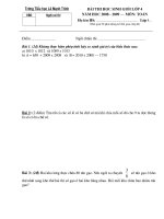 Bài giảng de thi HSG lớp 4