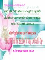 Câu lạc bộ tuyên truyền măng non