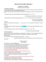 ÔN TẬP VẬT LÝ 11_HỌC KỲ 2