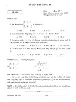 Bài giảng kt chuong 3 lop  9 (tham khao )