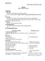 Tài liệu GIÁO AN LỚP 4 TUẦN 19 NĂM 2010-2011