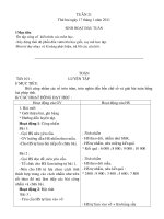 Tài liệu GIÁO ÁN LỚP 3 TUÂN21