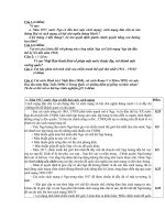 Đề Thi HKI - Sử 11 (2010-2011)