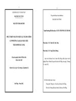 Phát triển nguồn nhân lực hành chính cấp phường tại quận hải châu, thành phố đà nẵng 