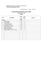 Tài liệu DDDH THCS