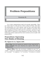Problem Prepositions