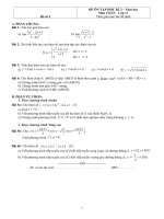 Tài liệu Đề ôn tập Toán 11 HK2 - đề số 5