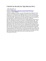 CODE ... NGAY HOM NAY TOI...