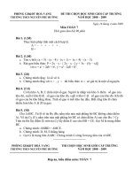 Bài soạn DE THI HSG TOAN 7 (CO DAP AN)